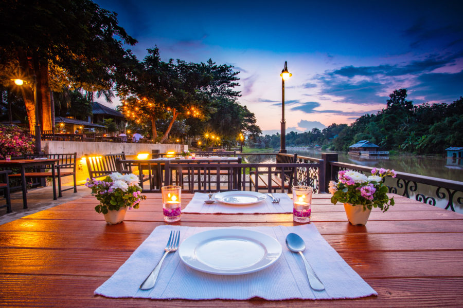 fine dining by the lake